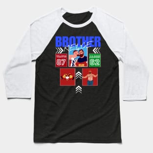 Jason Kelce x Travis Kelce Baseball T-Shirt